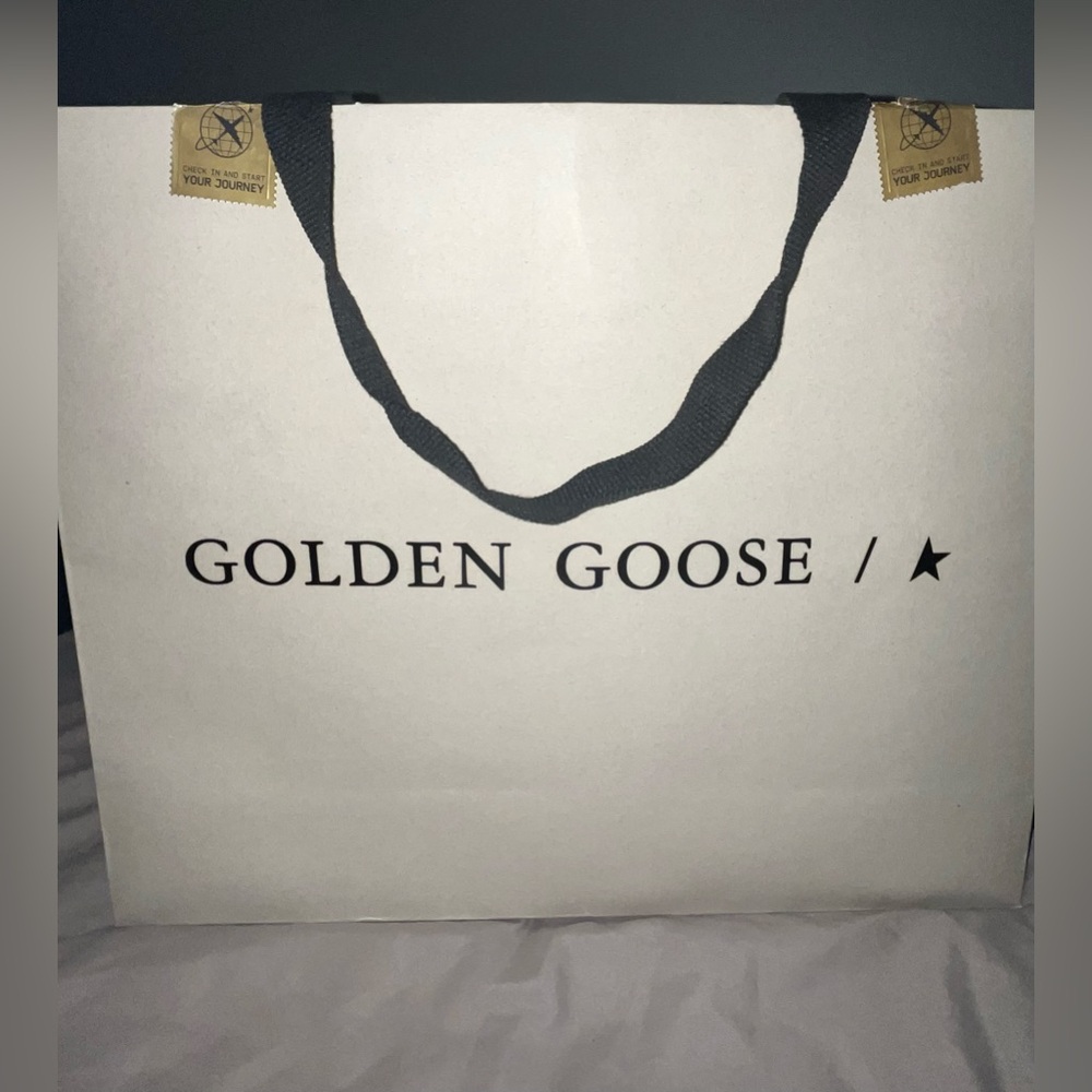 Golden Goose BIG Shopping Gift Bag EXCELLENT CONDITION